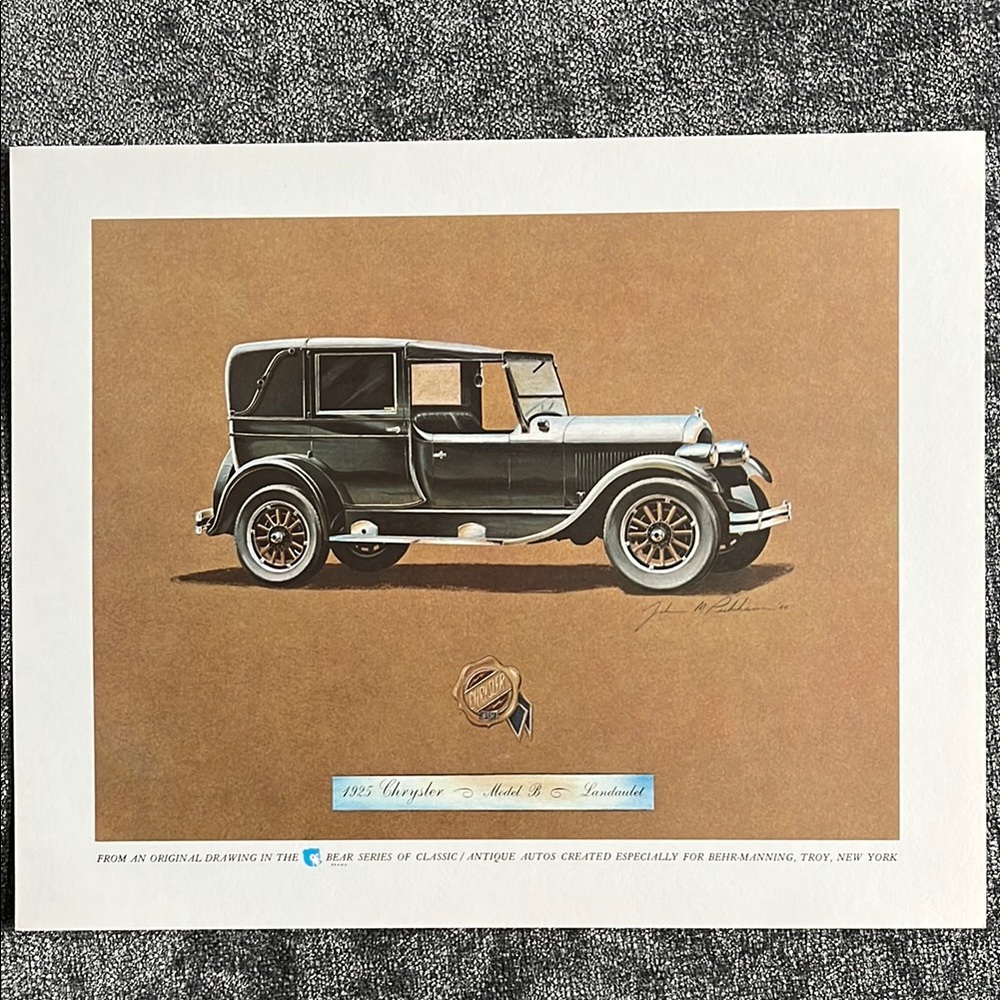 1925 Chrysler Model B Landaulet